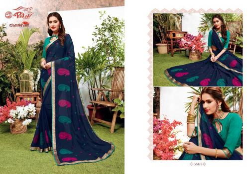 Palav Saree Shankham 6653 Price - 1595