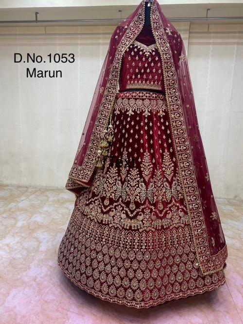 Purple Creation Bridal Lehenga Choli 1053-A Price - 11665
