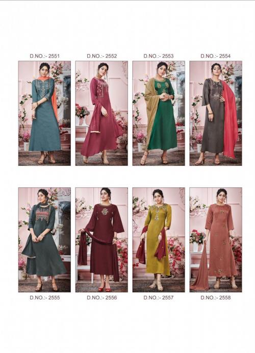 Krishriyaa Fashion Crystal 2551-2558 Price - 9160