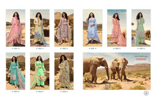 Vinay Fashion LLP Silkina Royal Crape 11851-11859 Price - Inquiry On Watsapp Number For Price