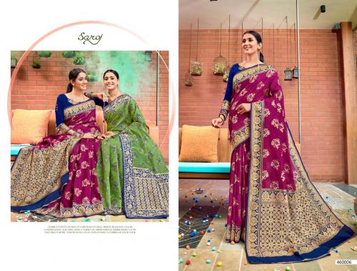 Saroj Saree Rajkanya 460006 Price - 1195