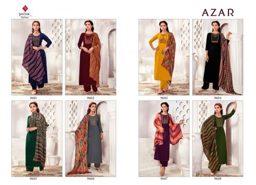 Tanishak Fashion Azar 9601-9608 Price - 5192