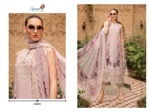 SANIYA TRENDZ MARIA B LAWN VOL-26 26004 Price - 1201