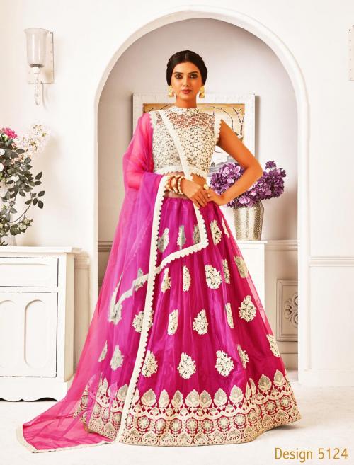 Bollywood Designer Mono Net Lehenga 5124-B Price - 2385