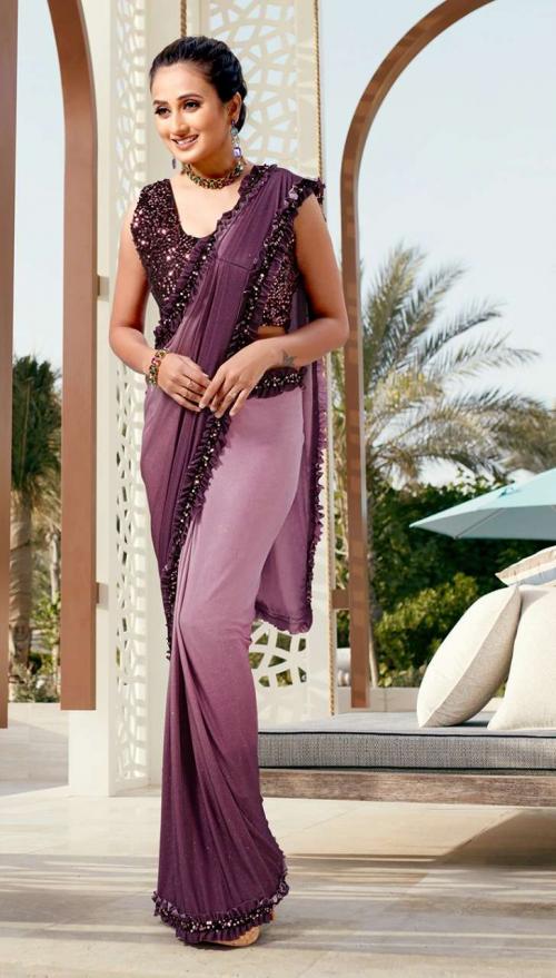 Aamoha Trendz Ready To Wear Designer Saree 101714-C Price - 1125