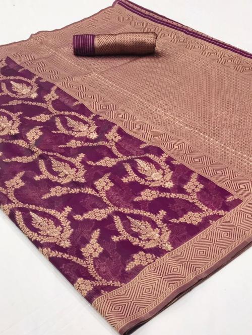Rajtex Fabrics Keesha Organza 233003 Price - 1615