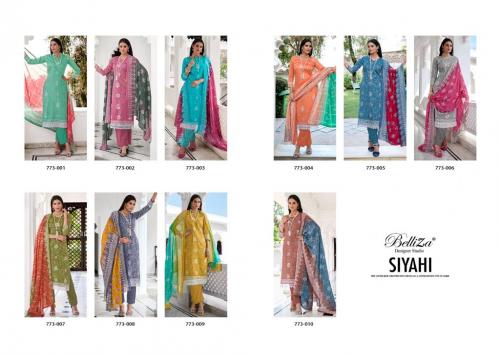 Belliza Designer Siyahi 773-001 to 773-010 Price - 6250