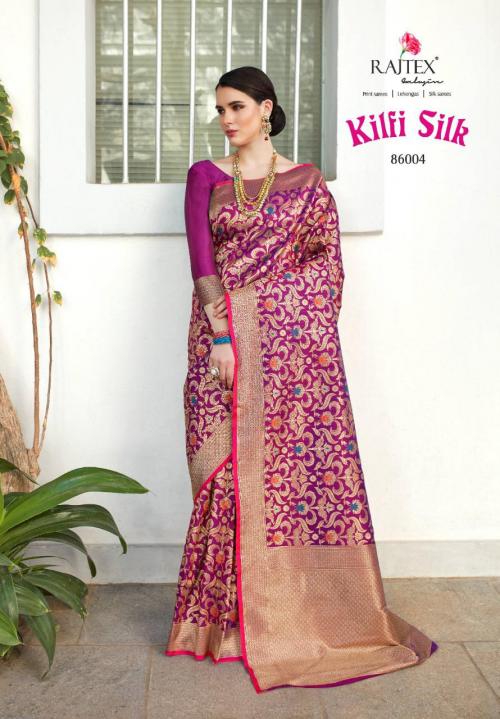 Rajtex Saree Kilfi Silk 86004