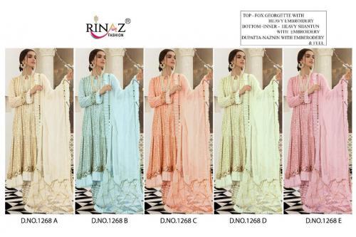 Rinaz Fashion 1268 Colors  Price - 6750