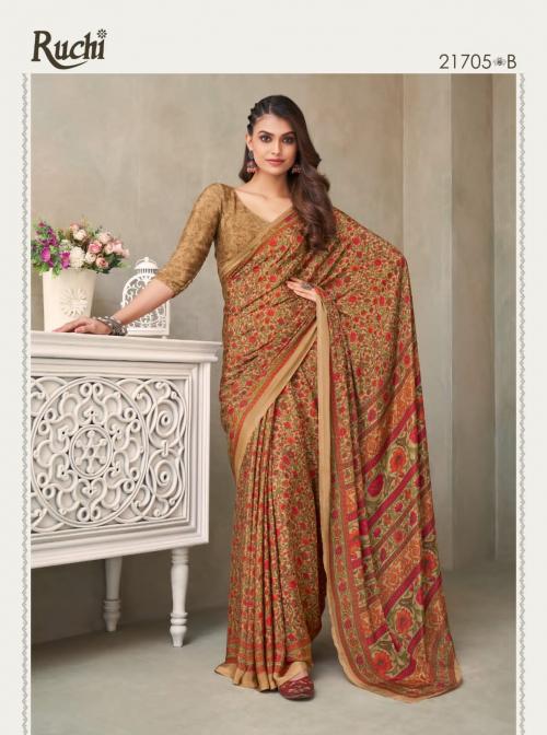 Ruchi Saree Vivanta Silk 18th Edition 21705-B Price - 806