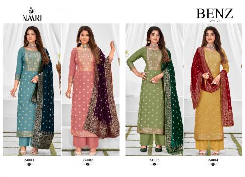 NARI BENZ VOL-3 24001 TO 24004 Price - 4580