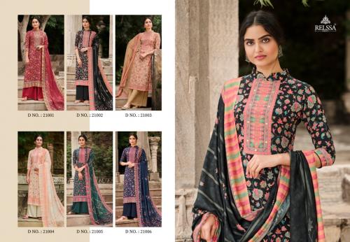 Relssa Fabrics Hee Posh 21001-21006 Price - 10470