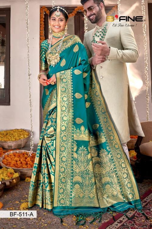 B Fine Saree Parampara BF-511-A Price - 2195