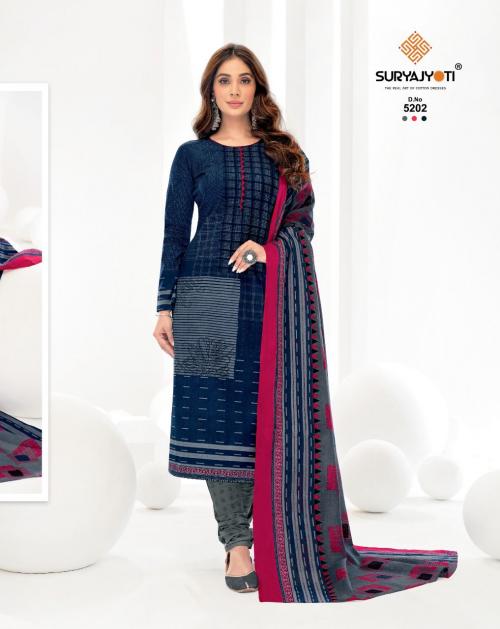 Suryajyoti Trendy Cottons 5202 Price - 530