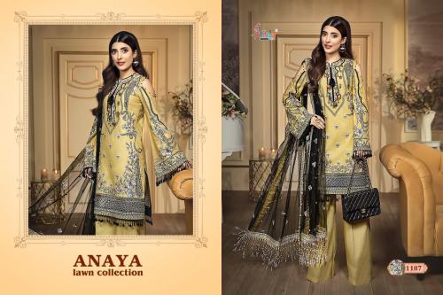 Shree Fabs Ananya Lawn Collection 1187 Price - 1199