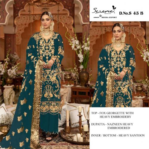 Serene Pakistani Suit S-45-B Price - 1300