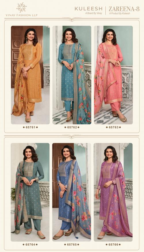 Vinay Fashion Kuleesh Zareena 65761-65766 Price - 11580