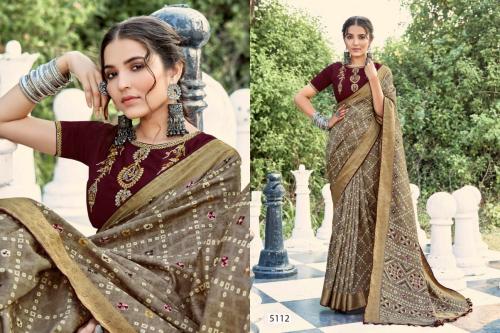 5D DESIGNER MALAI SILK - 2 5112 Price - 775