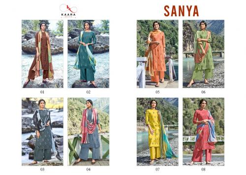 Kaara Suits Sanya 01-08 Price - 6400