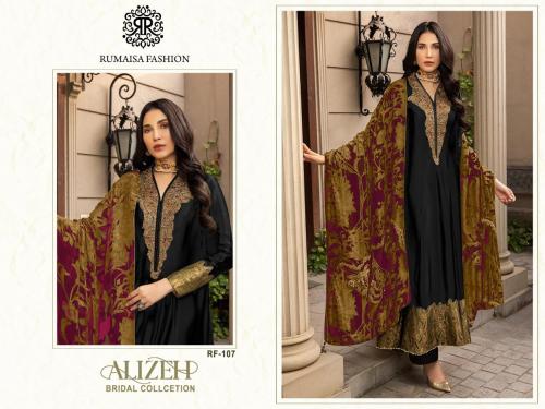 Rumaisa Fashion Alizeh Bridal Collection RF-107 -B Price - 1455
