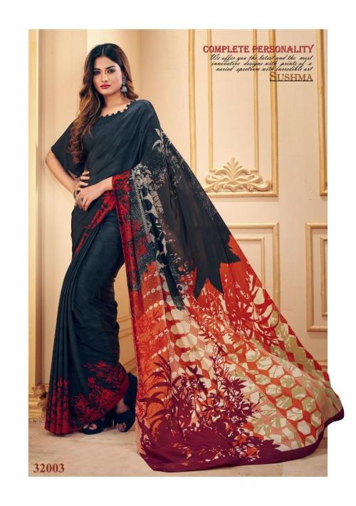 Sushma Saree Black Beauty 32003 Price - 805