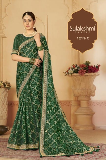 Sulakshmi Saree 1211-C Price - 2300