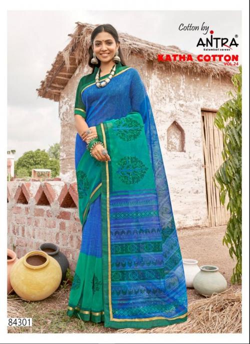 Antra Katha Cotton Vol-24 84301-84312 Series 