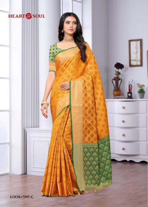 Heat & Soul Bandhani Weaves 7097 C Price - 1125