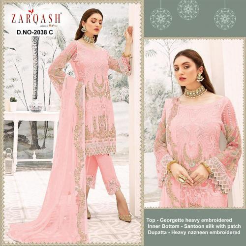 Khayyira Suits Zarqash Noor 2038-C Price - 1290
