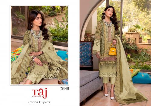 TAJ CREATION BY 482 Price - Cotton Dup -649 ,Chiffon -600