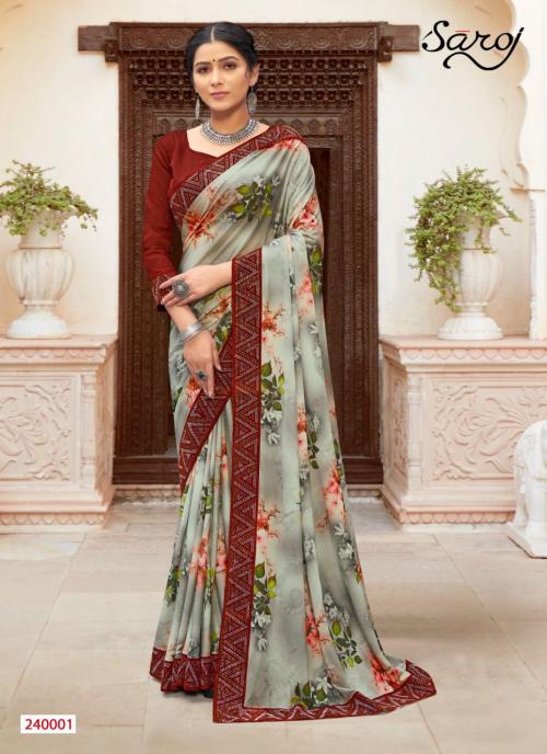 Saroj Saree Shobhnaa 240001 Price - 1200