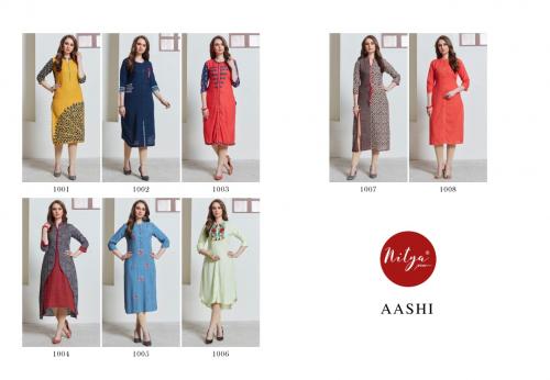 LT Fabrics Nitya Aashi 1001-1008 Price - 4000