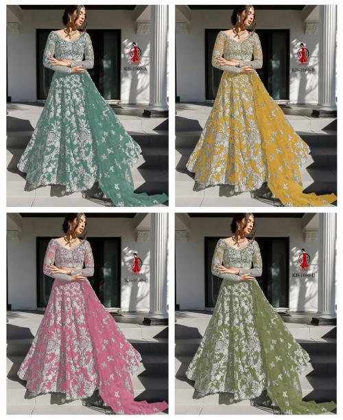 KB Series Boutique Collection Bridal Lehenga KB-1060 Colors  Price - 16200