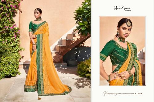 Mahaveera Designers Sadhana 1207 Price - 1435