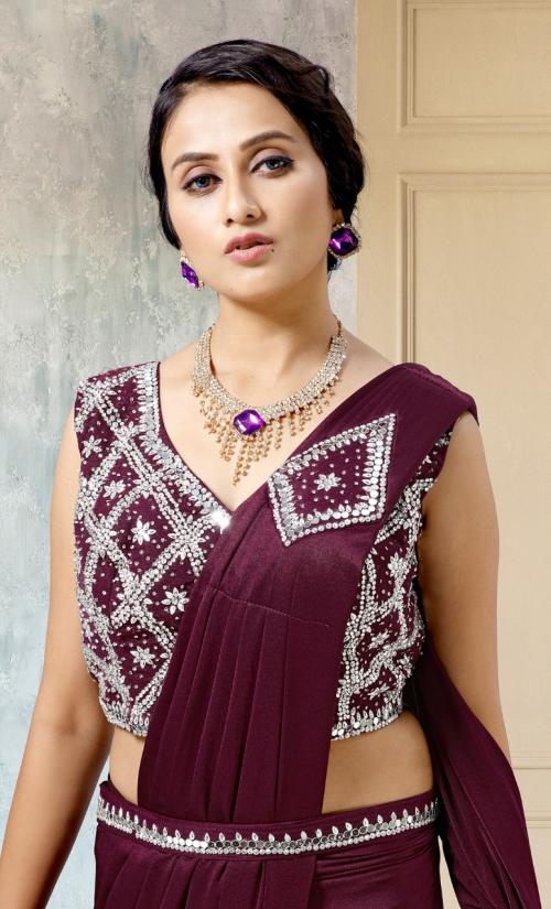 Aamoha Trendz Ready To Wear Designer Saree 1015581-C Price - 2485