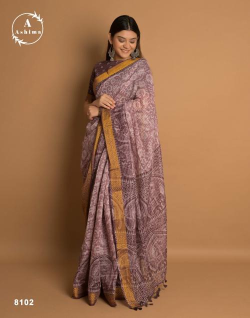 Ashima Saree Kaatha Cotton 8102 Price - 690