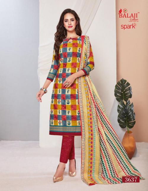 Balaji Cotton Spark 3637 Price - 350