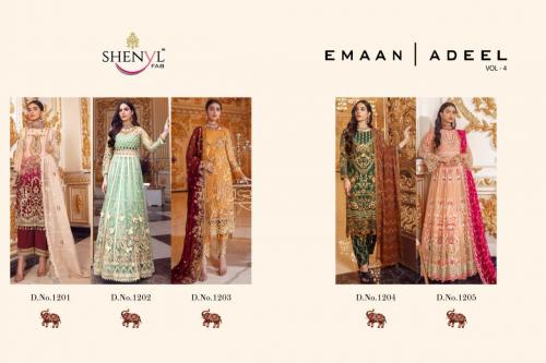 Shenyl Fab Emaan Adeel 1201-1205 Price - 6975