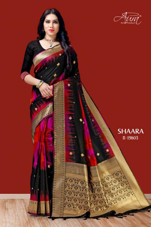 Aura Saree Shaara Silk 19803  Price - 1175