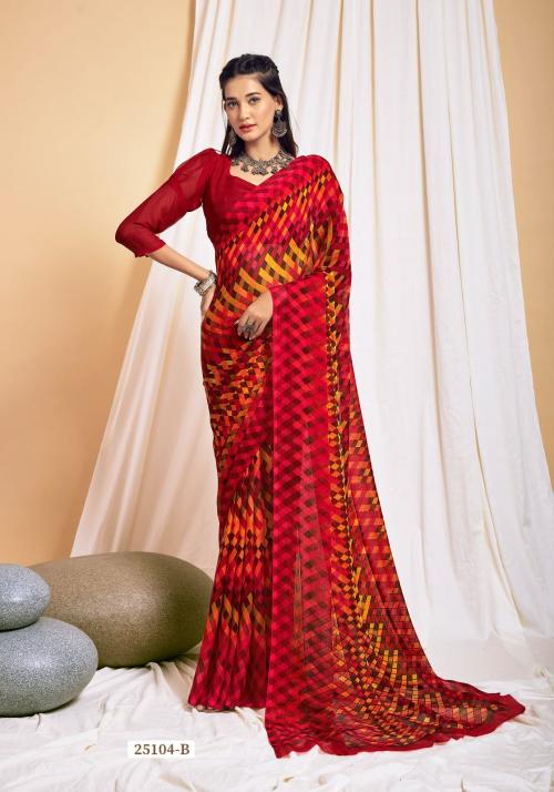 Ruchi Saree Star Chiffon 25104-B Price - 617