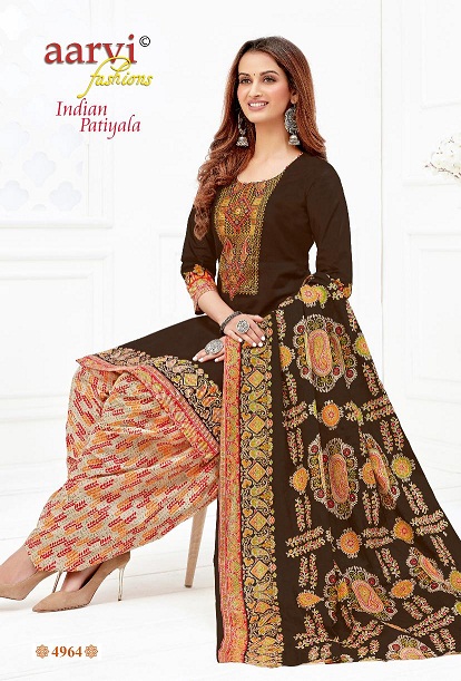 Aarvi Fashion Indian Patiyala 4964 Price - 570