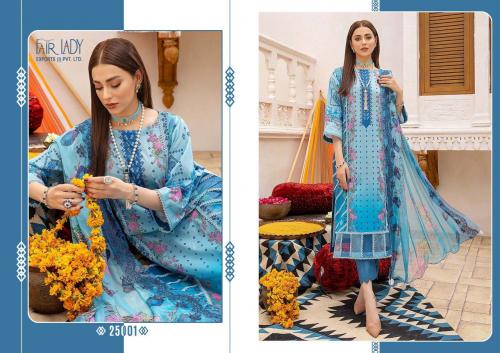 Fair Lady Aniiq Chunri 25001 Price - Chiffon Dup-605 , Cotton Dup-649
