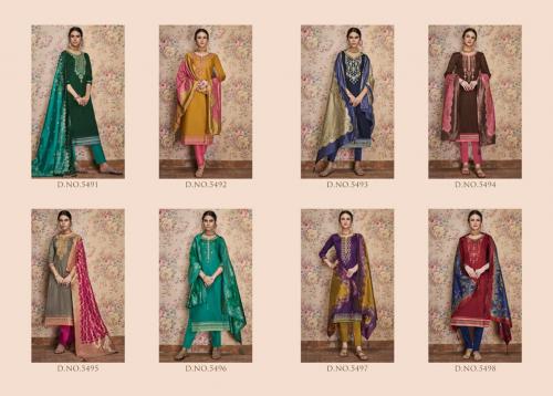 Kessi Fabrics Virasat 5491-5498 Price - 9592