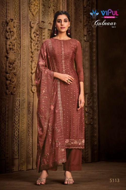 Vipul Fashion Gulnar Vol-3 5113 Price - 2600