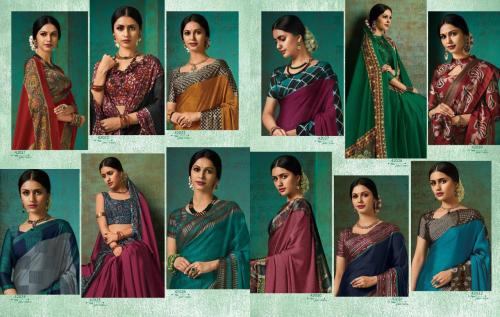Vipul Saree Juliet Chiffon Diamond 42021-42032 Price - 8592