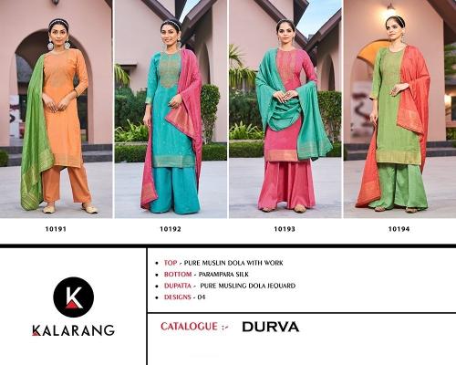 Kessi Kalarang Durva 10191-10194 Price - 3996