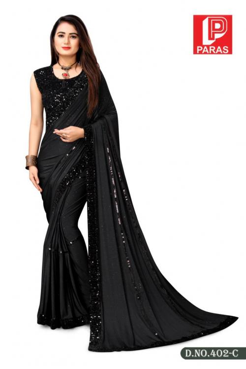 Paras Saree Sparkle 402 C Price - 1550