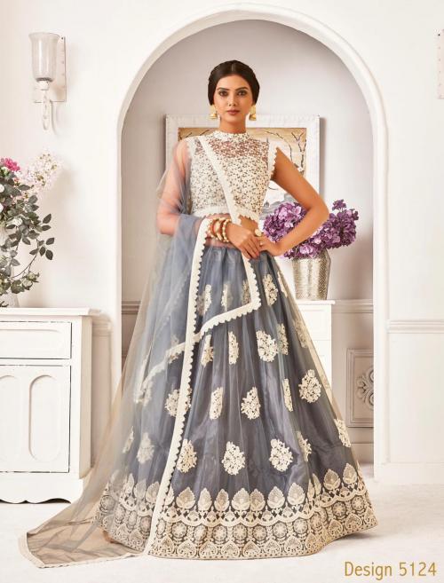 Bollywood Designer Mono Net Lehenga 5124-E Price - 2385