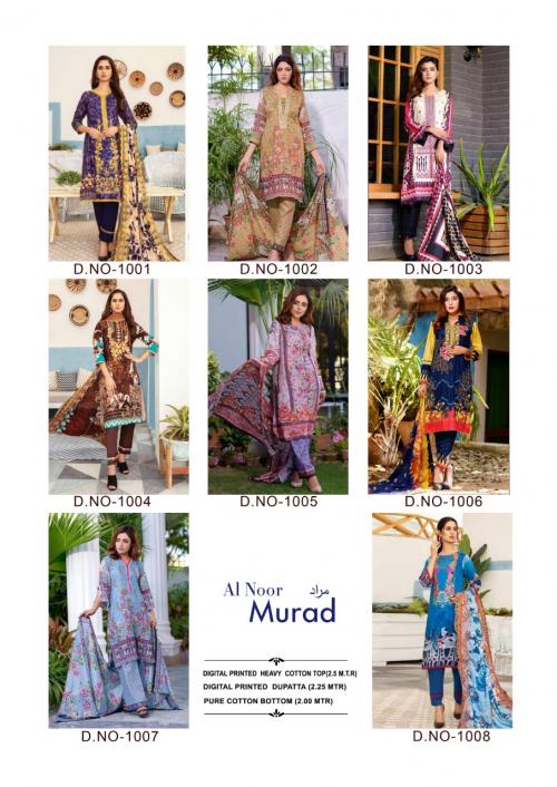 Alnoor Murad 1001-1008 Price - 3280