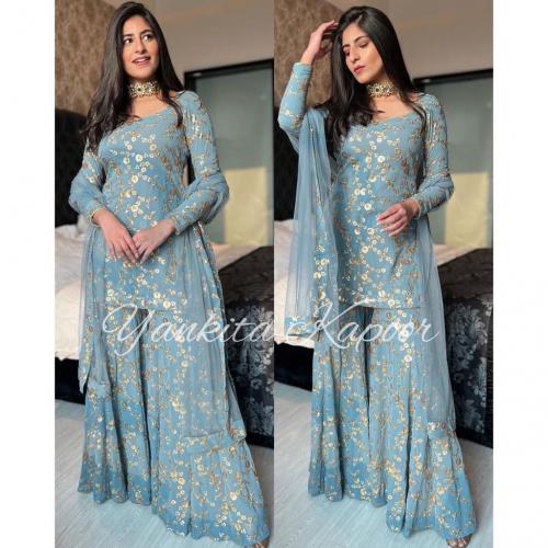 Bollywood Designer Sharara Suits SR-1339 Price - 1250